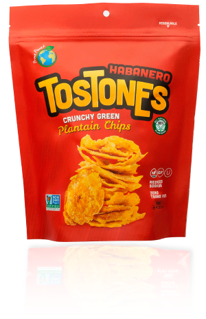 habanero tostones crunchy green plantain chips