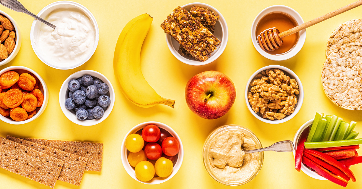 table of fruits